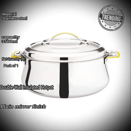 1500 Ml Stainless Steel Casserole